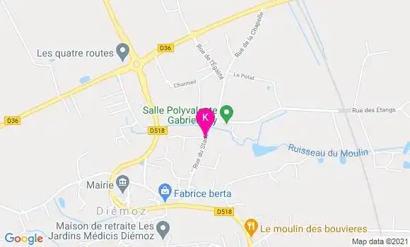 Localisation Philippe Clamaron