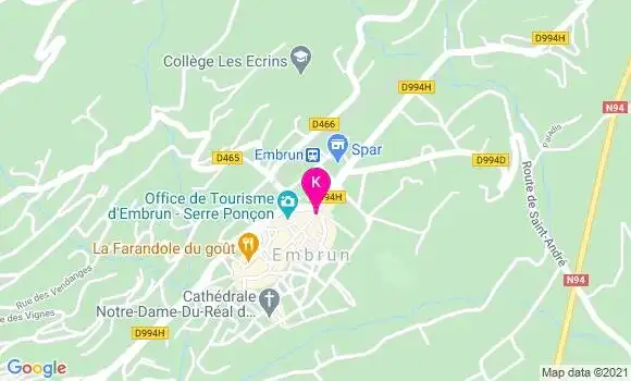 Localisation Laure Bosq