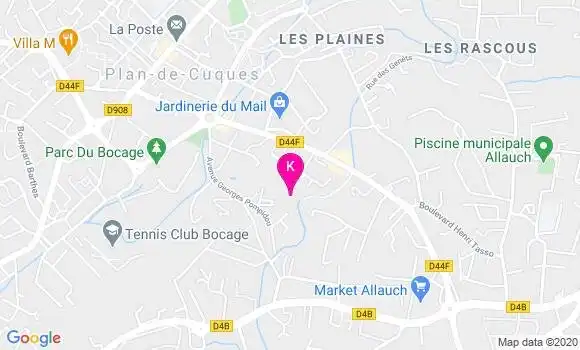 Localisation Manon Abati