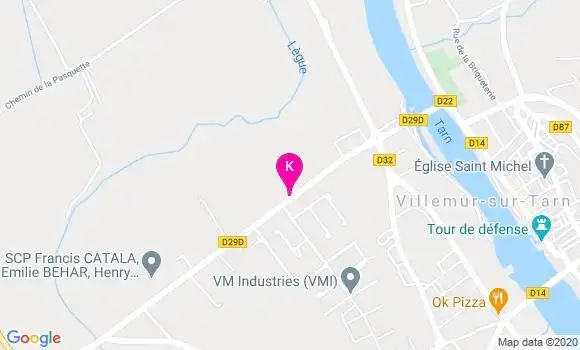 Localisation Kevin Davail