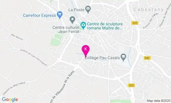 Localisation Arnaud Maillol