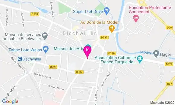 Localisation Coralie Hess