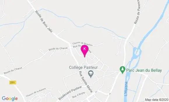 Localisation Claire Gresle Poncet