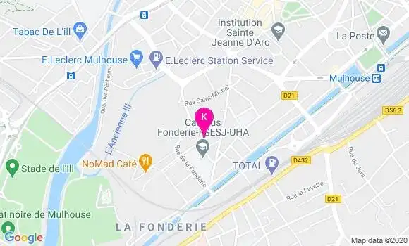 Localisation Muriel Hambourier