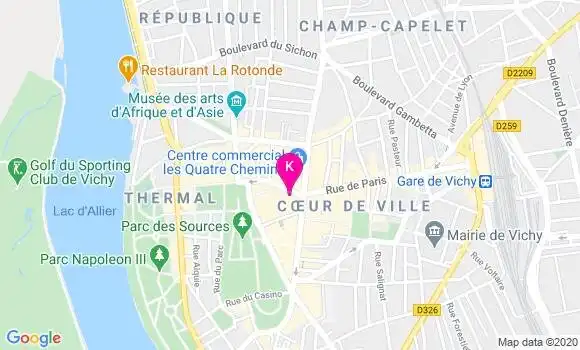 Localisation Lydie Girard