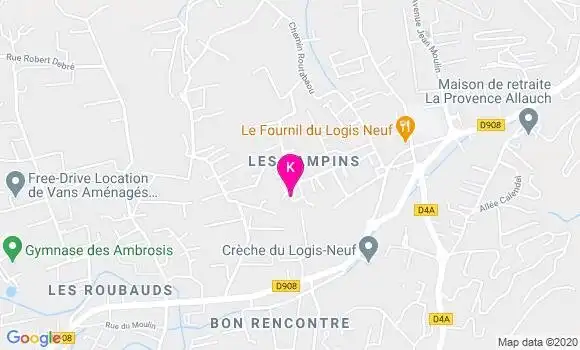 Localisation Patrick Lavandier
