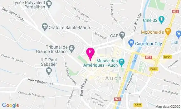 Localisation Caroline Cornil