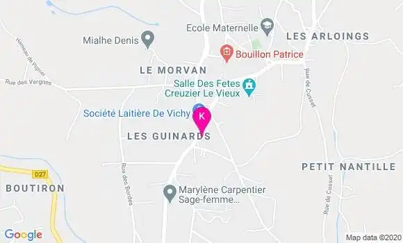 Localisation Xavier Henry