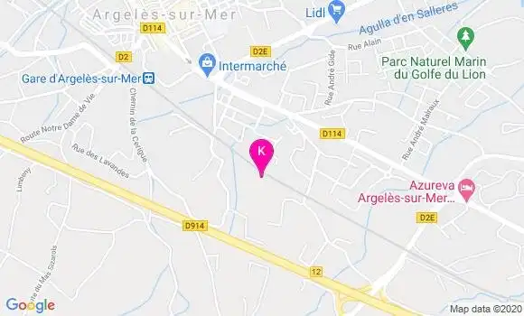 Localisation Carole Fernandez