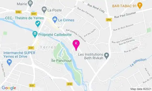 Localisation Sebastien Petre
