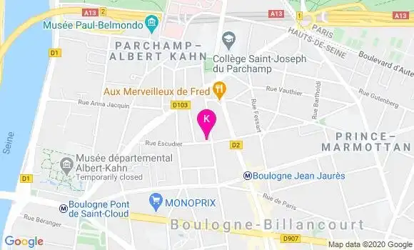 Localisation Nathalie Ouechec