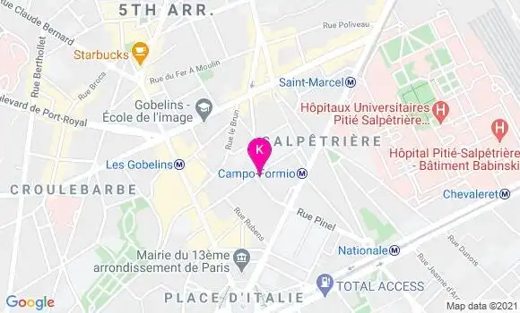 Localisation Agathe Clermont