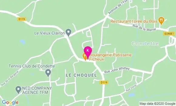 Localisation Delphine Claidiere