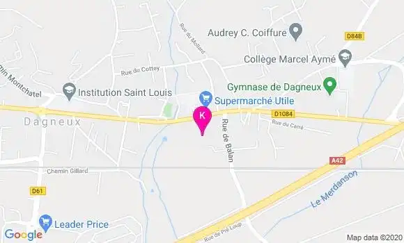 Localisation Rachel Benard