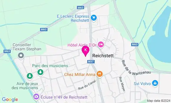 Localisation Guenaelle Dhetz