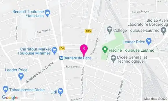 Localisation Lea Cayot