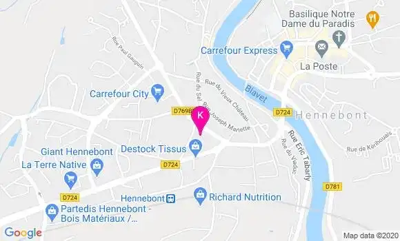 Localisation Thibault Michel