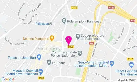 Localisation Jean Baptiste Parmentier