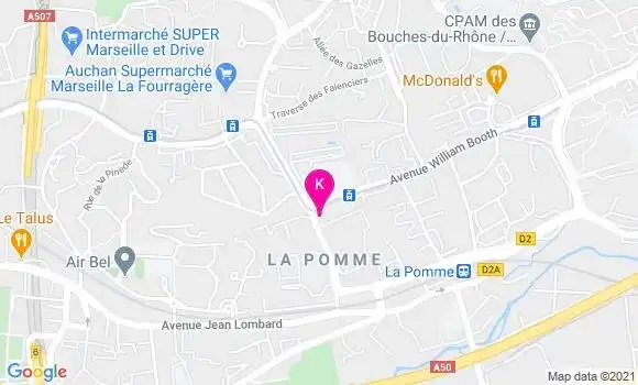 Localisation Terence Guissani