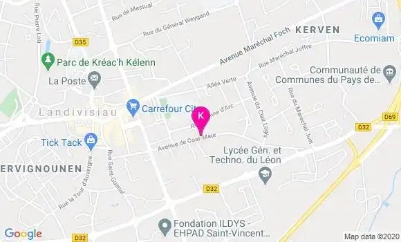 Localisation Yves Rannou