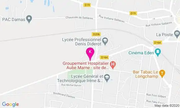 Localisation Herve Le Bas