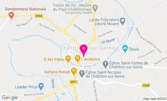 Localisation Jocelyne Calvanelli