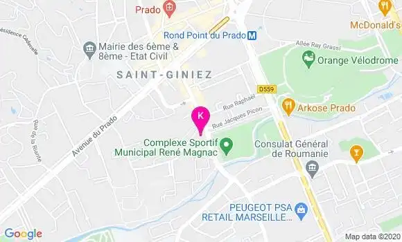 Localisation Salpi Yalic