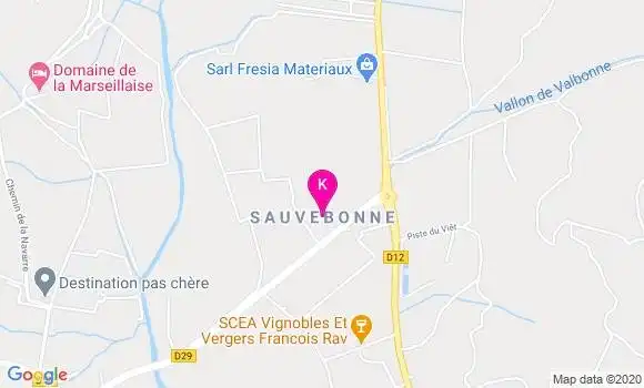 Localisation Margaux Magnee