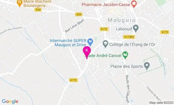 Localisation Patricia Martin