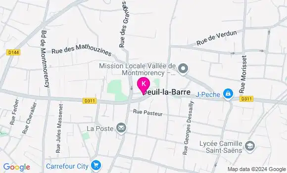Localisation Pauline Landez