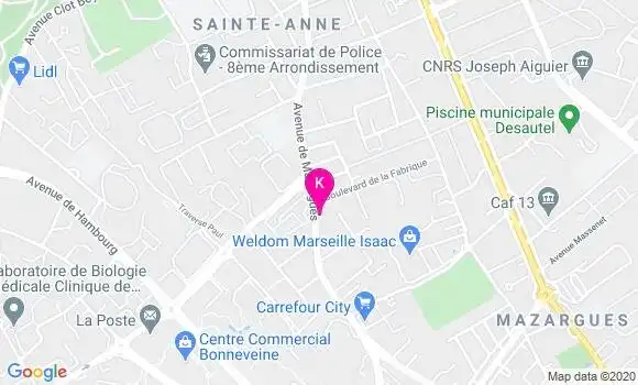 Localisation Isabelle Assouad Dubarry