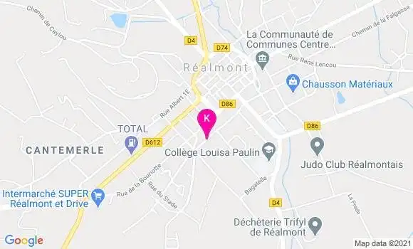 Localisation Francois Saint Pol