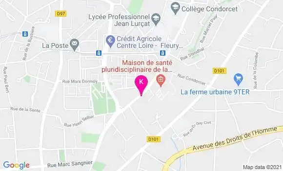 Localisation Aurelie Laveau