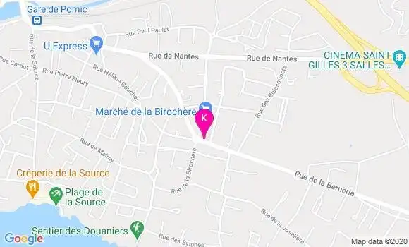 Localisation Mickael Berthelot