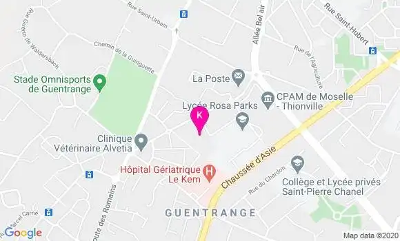 Localisation Beatrice Marchal
