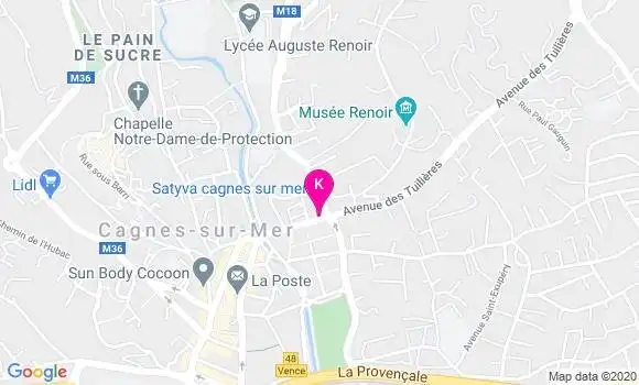 Localisation Thierry Cambon