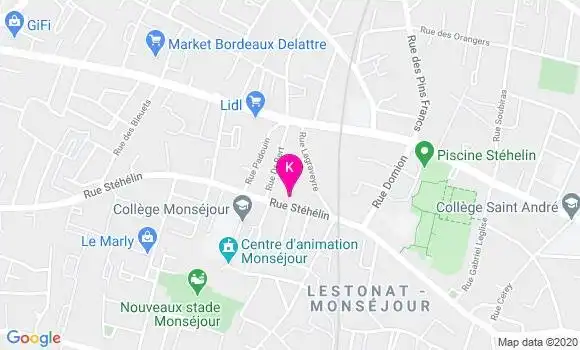 Localisation Jean Noel Quere