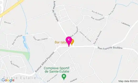 Localisation Benjamin Lacrouts