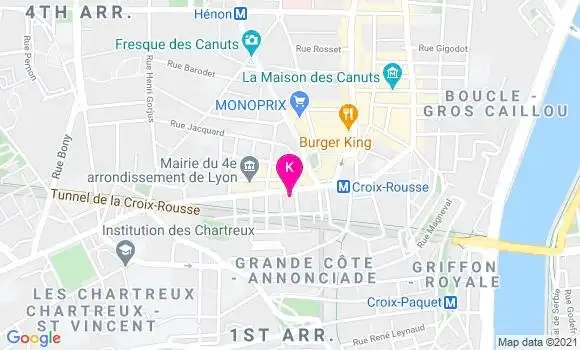 Localisation Ines Bonetto