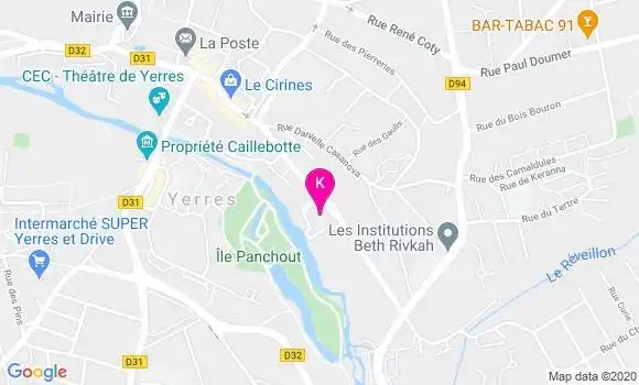 Localisation Jerome Dourthe