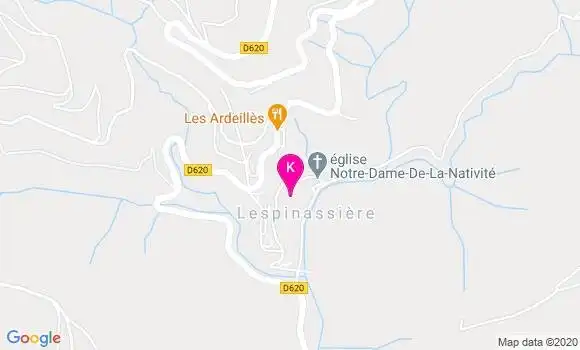 Localisation Herve Valdher