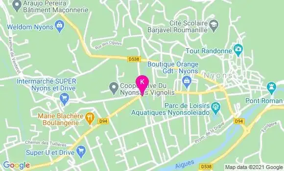 Localisation Cedric Bourgoin