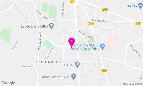 Localisation Emilie Abiven