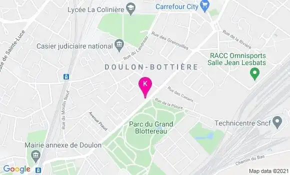 Localisation Eugenie Caillaud