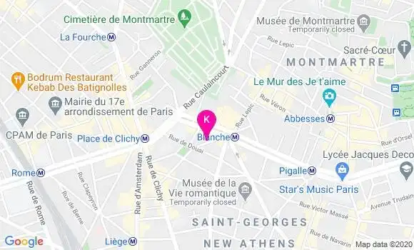 Localisation Mickael Berger