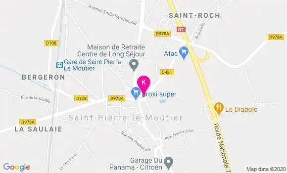Localisation Quentin Martinie