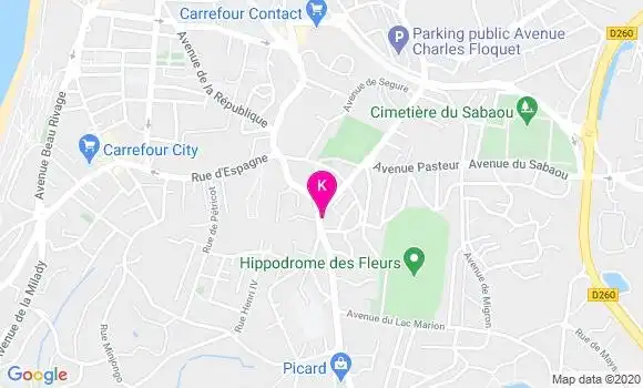 Localisation Pierre Loup Manicacci