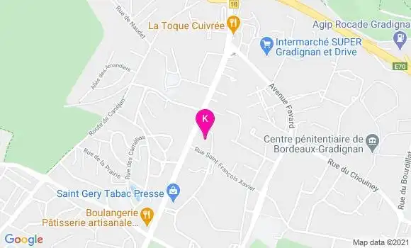 Localisation Fabien Bonvalet