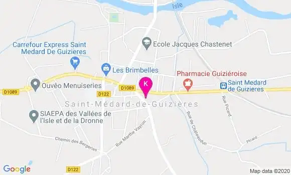 Localisation Denis Chateau