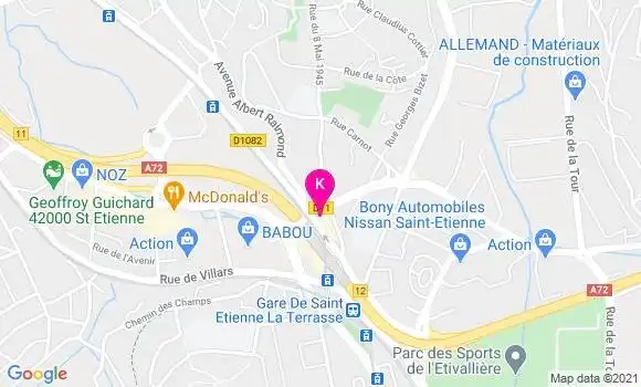 Localisation Henri Chavot
